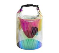 AKDJGFP Bolsa Estanca Bolsa Seca Impermeable de 10 l, Plegable de TPU, for Playa, natación, Rafting, río, océano, Mochila Ligera for navegación, Kayak y Deriva.(Color03)