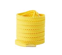AKDJGFP Cordones 2 pares de cordones for zapatillas de tenis informales, cordones for zapatos planos, cordones elásticos for zapatos de 120/140/160 cm for mujer y hombre.(Yellow,120cm)
