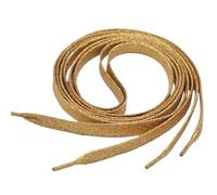 AKDJGFP Cordones 4 cordones de colores de 1 cm de ancho, modernos y brillantes, for zapatillas deportivas informales de cuero blanco.(Rose Gold,80cm)