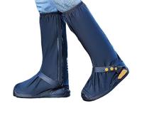 AKDJGFP Cubre Zapatos Impermeable Funda for botas de lluvia for exteriores, impermeable, gruesa, antideslizante, resistente al desgaste, for montar a caballo y hacer senderismo.(Color 1,46-48)