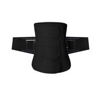 AKDJGFP Faja Reductora Mujer Faja Moldeadora de Cintura, Faja Cuerpo, cinturón abdominoplastia for Mujer, Banda elástica Contorno, Abdominal posparto(Black,XXL)