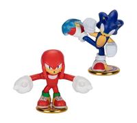 Akedo Akedo-15438 Legends of, Erizo. Mini Guerreros de acción de Batalla: Sonic Versus Knuckles, Liso, Multicolor, Small (Moose Toys 15438)
