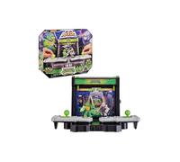 AKEDO - Battle Arena de Las Tortugas Ninja, Juguete Escenario de Batalla, 2 Modos de Juego, con Sonidos de Lucha, 2 muñecos Guerreros para Jugar + 1 Accesorio, 4 Modelos Diferentes, Famosa (AKT01000)