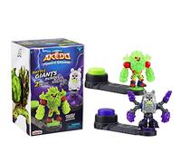 Akedo Legends of Powerstorm Giants Age 6+ Bundle 2 Giants Battling Warriors Tremor Fist Tailwhip Versus Bucktooth con Armadura de Doble Golpe y 2 Controladores de botón en un Paquete