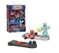 AKEDO - Versus Pack, Figuras de Arcade, con Dos muñecos y 2 Controles para manejarlos y Jugar a Luchar, 4 Packs Diferentes para coleccionar, Famosa (AKE01000)