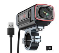 AKEEYO AKY-710S - Cámara de Motocicleta 4K 28fps, 2K 55fps, Gran Angular 142°, IP67, 5MP, grabación en Bucle y Emergencia, Monitor de estacionamiento, Motocicleta, Deportes al Aire Libre, Recargable
