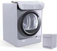 AKEfit Funda de Lavadora Cubierta Impermeable para Lavadora/Secadora de Carga Frontal para Lavadora o Secadora Anchura60 * Altura85 * Profundidad53cm