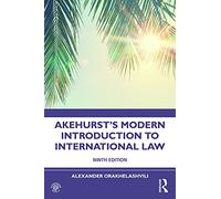 Akehurst – Introducción moderna al derecho internacional – Routledge