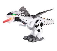 Akemaio Niebla de pulverización Robot de Juguete dragón Dinosaurio niños Caminando de respiración del Fuego del Aerosol de Agua con Luces y Sonidos