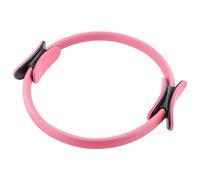 Akemaio Pilates mágico círculo de la Aptitud del Anillo, Yoga Pilates Círculo para tonificar Abs Muslos y Las piernas, Doble asa Yoga Pilates Anillo Interno del Muslo Yoga aro