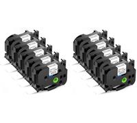 Aken Cinta de Etiquetas Compatible con Brother P-touch TZe251 Tze-251 24mm (Paquete de 2)