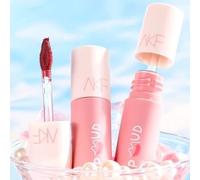 AKF - Velvet Lip Mud - 4 Colors (M08-M17) M16# Peach Tea - 3g