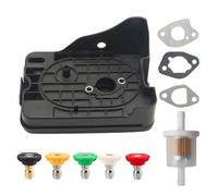 Akfldms 099981133080 Conjunto de Cubierta de Filtro de Aire con 5 Boquillas para Hidrolavadora RY802900 de 2900 PSI