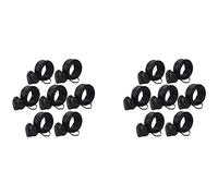 Akfldms 14 Piezas para Caña de Pescar, para Caña de Pescar de Fundición /, Trenzada, Protectora para Caña, Guantes de Poste