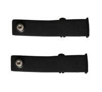 Akfldms 2 Piezas Cinturón de Pecho de Nailon con Monitor de Frecuencia Cardíaca Cinturón de Pecho con Sensor de Frecuencia Cardíaca