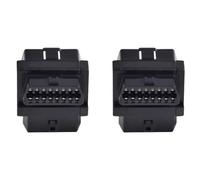 Akfldms 2X Cable de Extensión Mini OBD2 de un Minuto para Automóvil, Divisor de Núcleo Universal de 16 Pines para Automóvil Conectado A Dispositivos OBD(B)