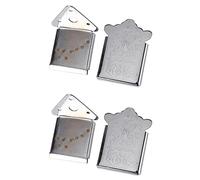 Akfldms 2X Mandolin Tailpiece Bridge, Mandolin Guitar Tailpiece Con Screws para 8 String Mandolin Guitar Musical Instrument Part