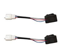 Akfldms 2X Relé Intermitente para Bicicleta Eléctrica Ebike de 12 V con Zumbido, Accesorios para Patinete Eléctrico