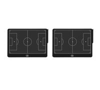 Akfldms 2X Tablero Electrónico de Entrenamiento de Fútbol, Tablero de Marcadores de Estrategia con Pantalla LCD de 16 Pulgadas con Función de Bloqueo para Fútbol, Fútbol Horizontal