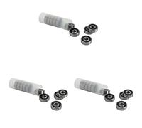 Akfldms 30Pcs 628RS 8mmx24mmx8mm Rodamiento de Bolitas Profundo Miniatura Sellado Doble del Surco