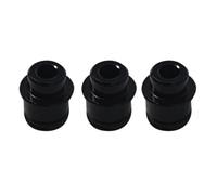 Akfldms 3X Cilindro Adaptador de Buje de Bicicleta Cubo de Eje Pasante de 12Mm una M9 una LiberacióN RáPida, Adaptador de ConversióN Delantero y Trasero, Tapa de Extremo