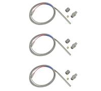 Akfldms 3X para el Sensor de Temperatura de los Gases de Escape Sonda de Termopar Tipo K de Sensor de Temperatura de Escape Sensor de Temperatura de Escape de Rosca