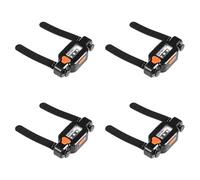 Akfldms 4X el Más LED ElectróNico CañA de Pescar Sensor de Luz LáMpara de InduccióN por Gravedad Pescado Mordida Sonido Campana de Alarma para Pesca