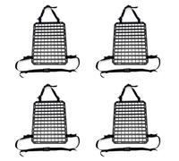 Akfldms 4X Panel Molle para Respaldo de Asiento de Automóvil, Organizador de Paneles Molle para Automóvil, Camioneta SUV, Equipo Modular para Accesorios de Herramientas de Bolsa