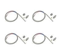 Akfldms 4X para el Sensor de Temperatura de los Gases de Escape Sonda de Termopar Tipo K de Sensor de Temperatura de Escape Sensor de Temperatura de Escape de Rosca