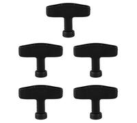 Akfldms 5X Empunadura Tirador de Arranque del Retroceso Reemplazo Negro para Motor