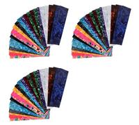 Akfldms 75X Hojas de Punzón para Púas de Guitarra DIY, Tiras para Púas de Guitarra de Celuloide para Músicos, Espesores por 0,46/0,71/0,96 Cm, Color Aleatorio