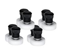 Akfldms 8 Piezas de Rueda de Alfarería de Arcilla de Cerámica, Mini Herramienta de Cerámica, Rueda Giratoria de Disco de Metal de Varios Tamaños para Recortar Cerámica