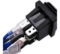 Akfldms 8X Interruptor de Inversión de Polaridad Momentáneo, Actuador de Motor de Control A Prueba de Agua, Interruptor Basculante de 3 Posiciones y 6 Pines