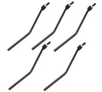 Akfldms Accesorios para Instrumentos Musicales Herrajes para Guitarra Eléctrica de Trémolo de Doble Vibración Basculante Brazo de Trémolo Negro