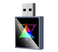 Akfldms Adaptador Inalámbrico Carplay Smart AI Box, Carplay, Android Auto, Airplay, Adaptador USB Dongle, Carplay con Cable A Inalámbrico.