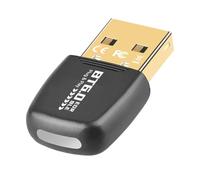 Akfldms Adaptador USB para Bluetooth 6.0 para Transmisión de Audio y Música, Transmisor y Receptor, Dongle para Altavoz Bluetooth, Teclado, Ratón, Impresora y Auriculares.