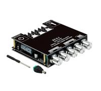 Akfldms Amplificador de Sonido LD-2.1 Bluetooth 5.0, Placa Amplificadora de Subwoofer Inalámbrica, Módulo de Altavoz de Audio de 2.1 Canales, 2 X 50 W + 100 W