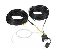 Akfldms Arnés de Remolque de 22 Pies, 5 Cables, Kit de Luces de Remolque, 5 Cables, Conectores de