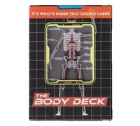 Akfldms Baraja de Cartas New Body Deck, 52 Hojas. Cartas Interesantes de Anatomía Examen Físico para Profesores y Estudiantes.