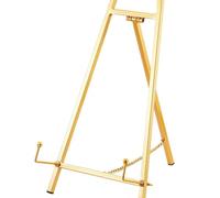 Akfldms Caballete Grande de Metal para Escritorio, para Fotos, para Fotos de Bodas, Soporte para Exhibición de Arte con Espejo C