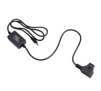 Akfldms Cable de Alimentación Macho Tipo C A D-Tap de 3 A con Protección Múltiple, Alta Eficiencia, Carga Rápida, para Cámara.