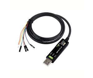Akfldms Cable Serial USB A TTL de Industrial con Interfaz de Cabezal Suelto de y Circuito de Protección FT232RNL.