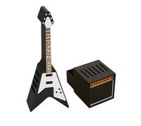 Akfldms Caja de Soporte para Pua de Guitarra, Estuche para Pua de Amplificador, Soporte de Pua con Estilo de Altavoz, Accesorios para Guitarra.