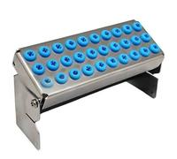 Akfldms Caja Desinfección Dental con 30 Orificios, Soporte para Puntas Orificios, Organizador Brocas para Implantes, Fijador Limas Endodónticas, Fresas, en Autoclave.