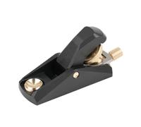 Akfldms Cepillo de Aluminio de Ángulo Bajo para Carpintería, Minicepillo Manual para Madera, Cepillo para Cantos, Cepillo Plano Europeo para Bricolaje. A