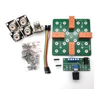 Akfldms Conmutador de Antena Remoto Coaxial 4:1 SO-239 de Alta Potencia de 1,5 KW CW/o 3000 W Pep con Controlador Manual