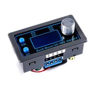 Akfldms Convertidor Reductor-Elevador DC/DC -5KX, Módulo de Potencia CC/CV, Fuente de Alimentación de Laboratorio Regulada y Ajustable.