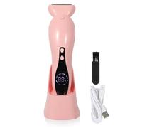 Akfldms Depiladora Eléctrica Femenina, Recortadora de Vello Corporal para Axilas, Bikini, Piernas, Rostro y Barba. Portátil e Indolora.