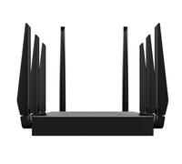 Akfldms Enrutador CPE 5G con Ranura para Tarjeta SIM, WiFi6 de Doble Banda, Red Gigabit Ethernet de 1000 Mbps, Enchufe Europeo