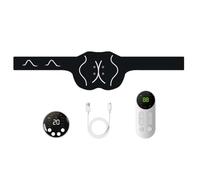 Akfldms Estimulador Muscular Cadera, Entrenador Eléctrico Cadera, Masajeador Levantamiento Muscular, Cinturón Ejercicio EMS, Cinturón Ejercicio para Glúteos E57 con Control Remoto.